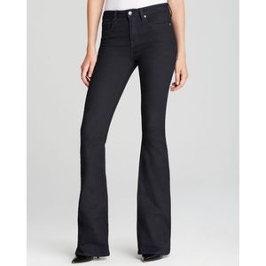 GENETIC • “Camille” Mid-Rise Flare Dark Wash Jeans